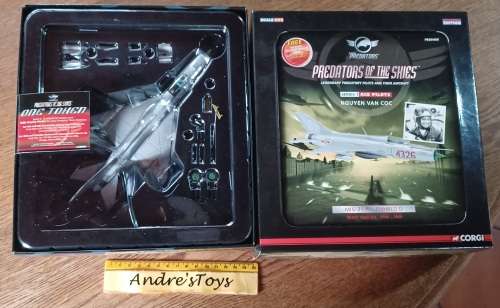 CORGI PR99404, MIG-21 PF FISHBED D, NGUYEN VAN COC, VPAF 1968, EXCELLENT BOXED