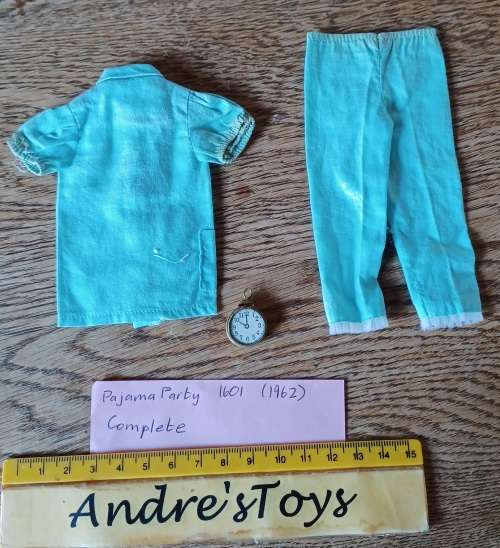 Vintage Mattel Barbie_ Pajama Party #1601 1962