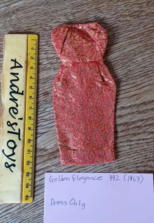 Vintage Mattel Barbie_ Golden Elegance #992 1963
