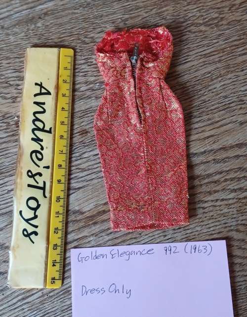 Vintage Mattel Barbie_ Golden Elegance #992 1963