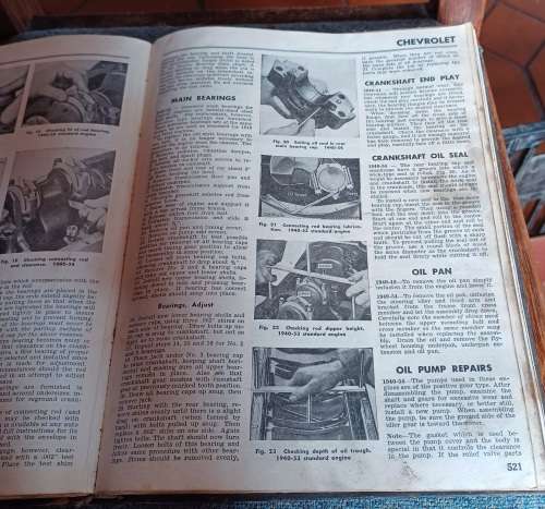 Motor`s Auto Repair Manual ~ 1954 ~ Hard cover