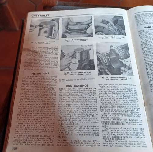 Motor`s Auto Repair Manual ~ 1954 ~ Hard cover