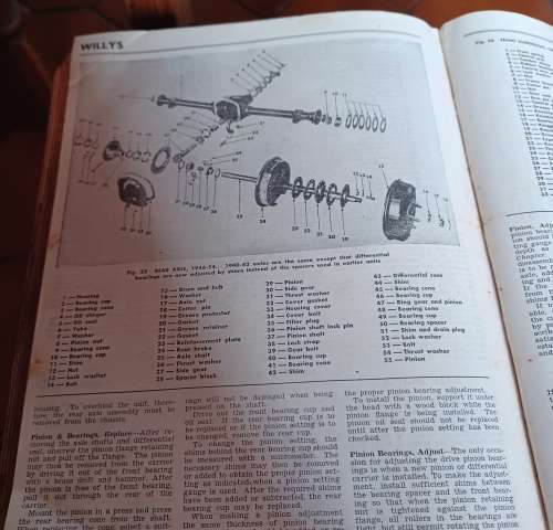 Motor`s Auto Repair Manual ~ 1954 ~ Hard cover