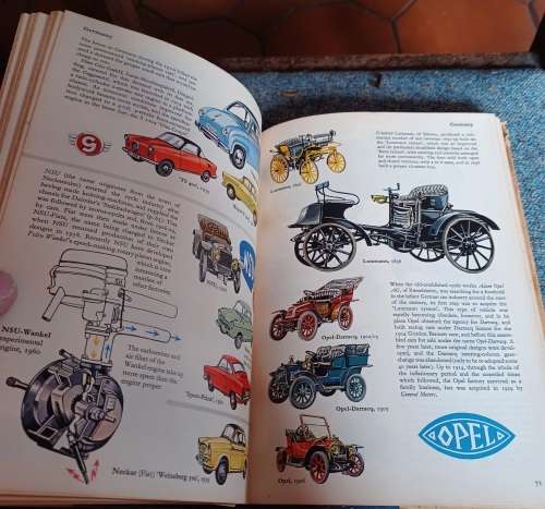 Cars of the world ~ J.D.Scheel ~ 1963 ~ Hard cover