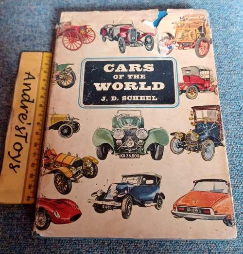 Cars of the world ~ J.D.Scheel ~ 1963 ~ Hard cover