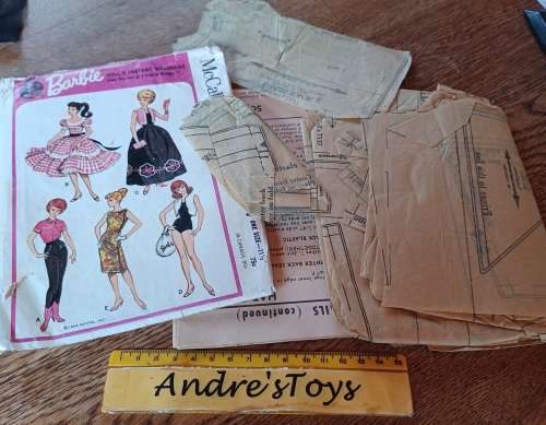 Vintage Barbie_ McCall`s Pattern #7137 (1963)