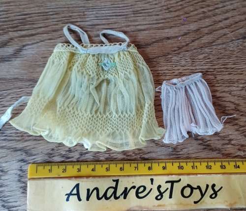 Vintage Barbie_ Outfit ~ skirt & slip
