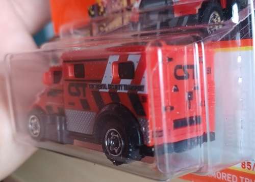 2022 Matchbox ~85/100 ~ MBX Armored Truck ~ Mint on Short card
