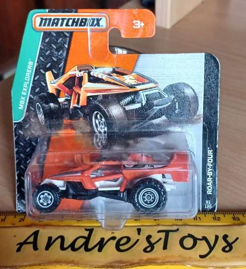 2014 Matchbox ~ 81/120 Roar-By-Four ~ Mint on short card