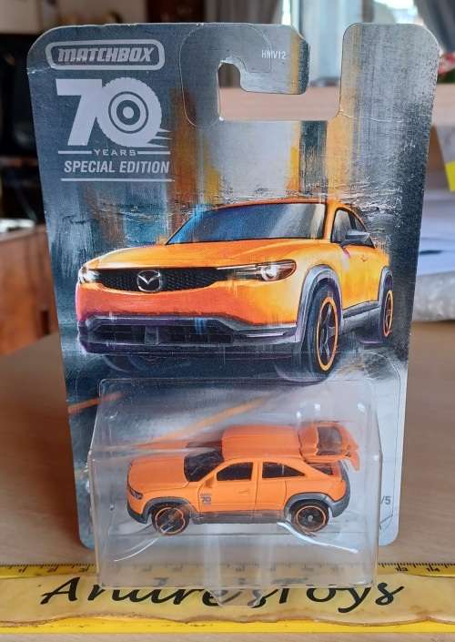 2022 Matchbox 70th Special Edition ~  #4/5 2021 Mazda MX ~ Mint on Long card