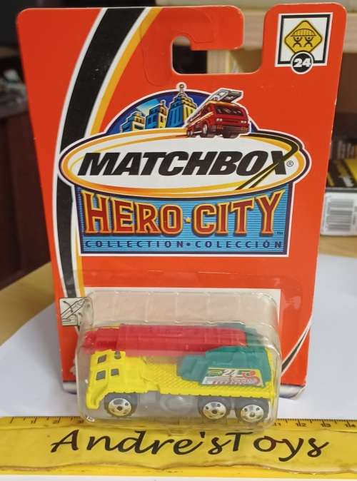 2002 Matchbox ~  #24 Crane ~ Mint on Long Card