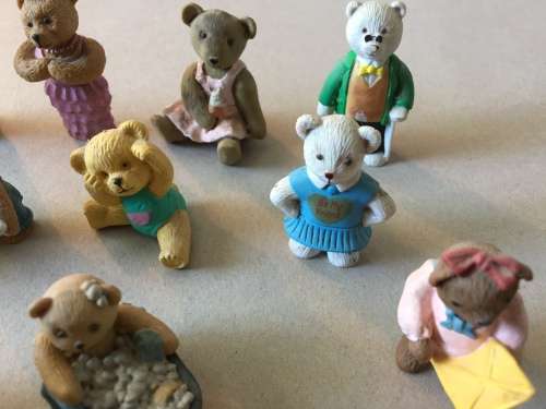 Teddy in My Pocket, Vintage, a Classic Toy lot
