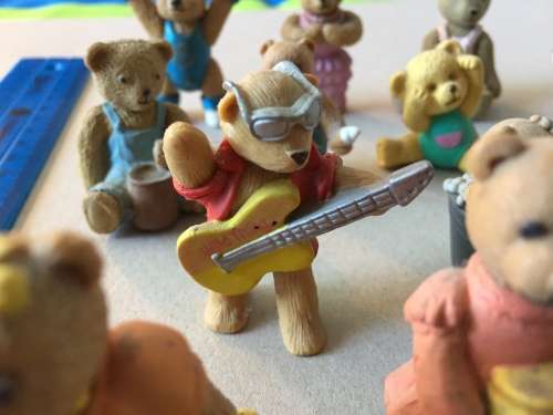 Teddy in My Pocket, Vintage, a Classic Toy lot