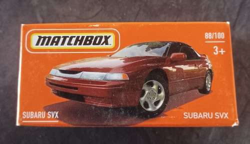 2021 Matchbox ~ Grab Box ~ 88/100 ~ `Subru SVX ~ Mint in sealed box