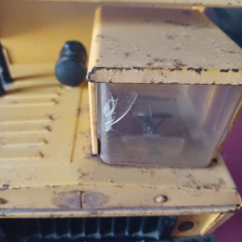 Tonka Vintage ~ Mighty Tonka Yellow Dump Truck ~ Pressed Steel All Original