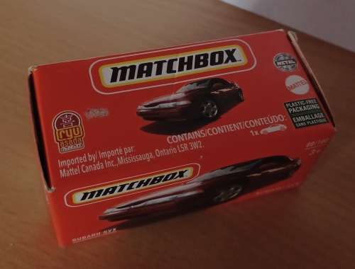 2021 Matchbox Power Grab ~ Subaru SVX ~ Box has been Opened