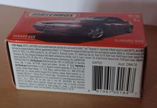 2021 Matchbox Power Grab ~ Subaru SVX ~ Box has been Opened