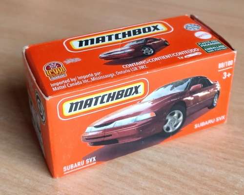 2021 Matchbox Power Grab ~ Subaru SVX ~ Box has been Opened