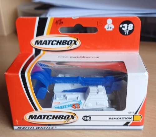 Matchbox ~ Window Box ~ #38 Demolition ~ Date on box 2000