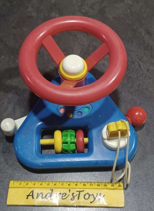 Steering wheel  with key  ~ Toddler toy