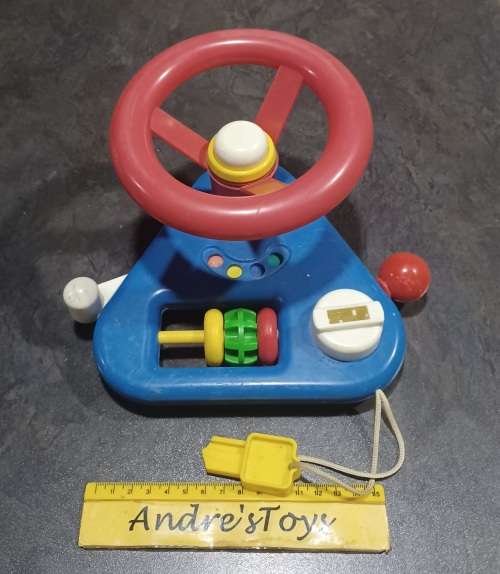 Steering wheel  with key  ~ Toddler toy