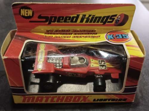Matchbox Speed Kings ~  K-35 Lightning  ~ With original box