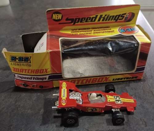 Matchbox Speed Kings ~  K-35 Lightning  ~ With original box