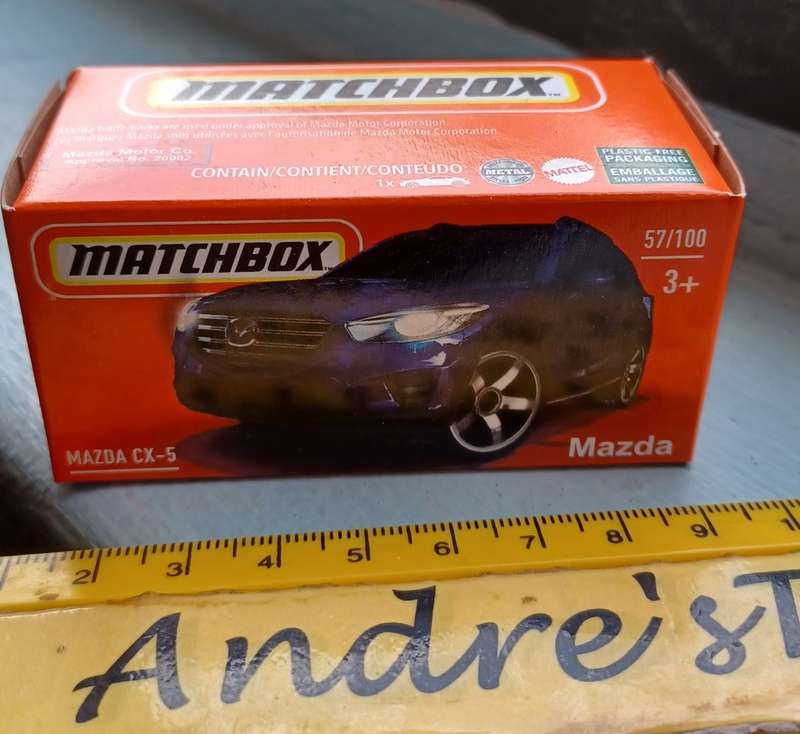 2021 Matchbox Power Grab ~ Mazda CX-5 #57/100 ~ Mint in Sealed Box