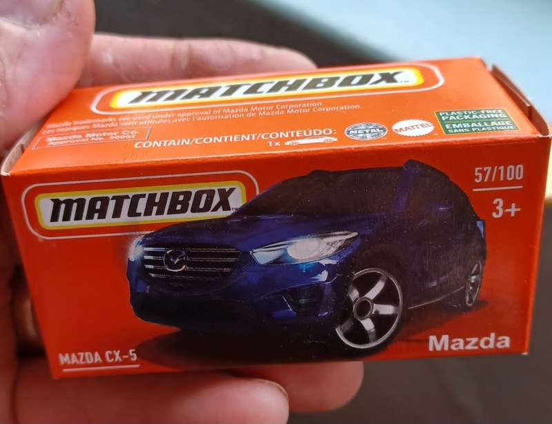 2021 Matchbox Power Grab ~ Mazda CX-5 #57/100 ~ Mint in Sealed Box
