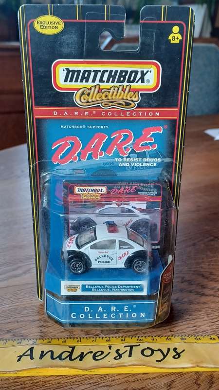 1999 Matchbox Collectables `Dare` ~ Bellevue Police Department Bellevue Washington. VW Concept