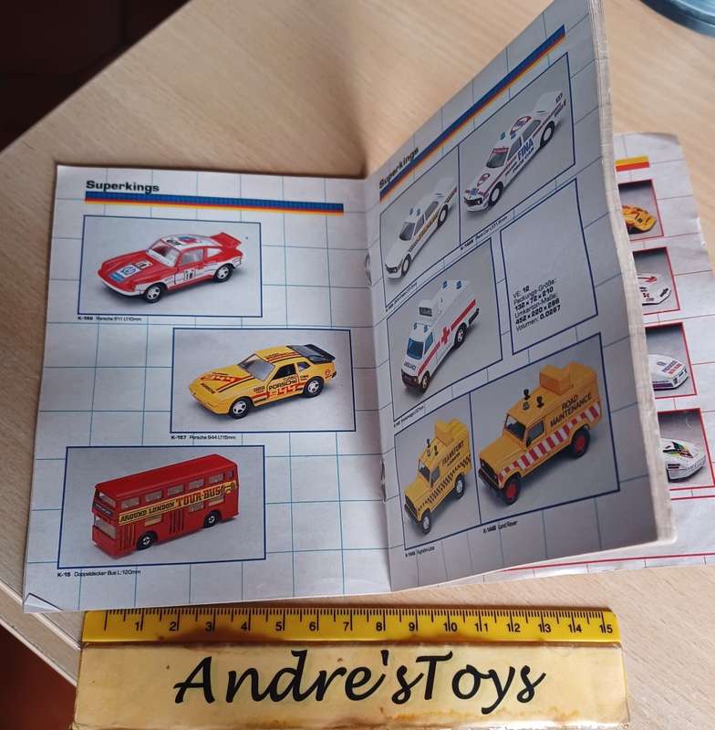 Matchbox catalog ~ German edition ~ 1989