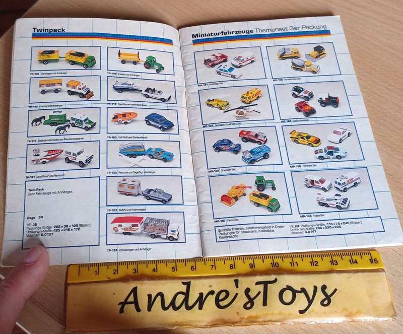 Matchbox catalog ~ German edition ~ 1989