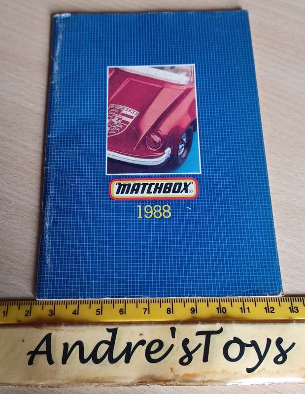 Matchbox catalog ~ International edition ~ 1988