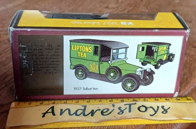 Matchbox Models of Yesteryear ~ Y5 1927 Talbot Van ~ Boxed