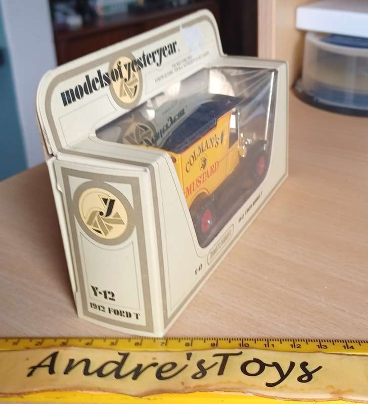 Matchbox Models of Yesteryear ~ Y12 1912 Ford Model T ~ Boxed