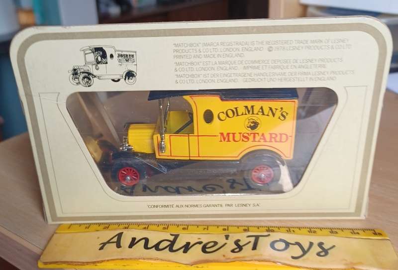 Matchbox Models of Yesteryear ~ Y12 1912 Ford Model T ~ Boxed