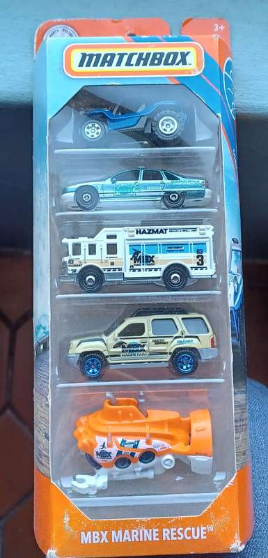 2020 Matchbox  - MBX Marine Rescue ~ 5 Pack