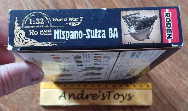 Roden ~  World War II Model Kit ~ Hipanso-Suiza 8A ~ Scale 1:32