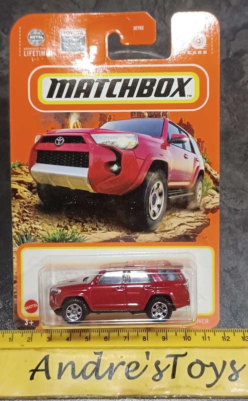 2022 Matchbox ~  Toyota 4Runner ~ Mint on Long Card