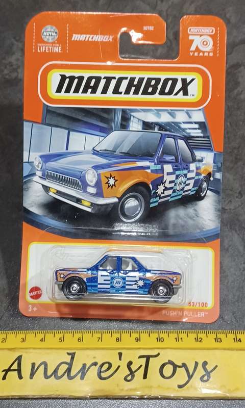 2022 Matchbox ~  53/100 Push `n Pull ~ Mint on Long Card