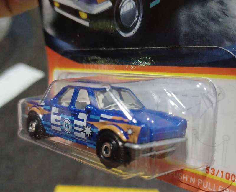 2022 Matchbox ~  53/100 Push `n Pull ~ Mint on Long Card