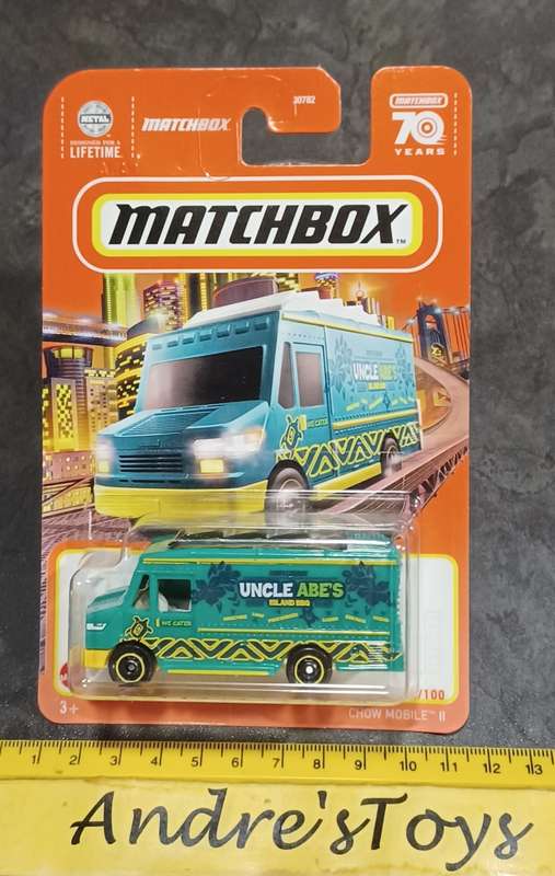 2022 Matchbox ~  58/100 Chow Mobile II ~ Mint on Long Card