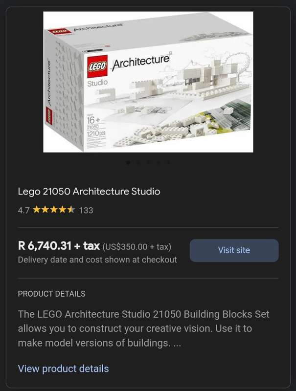 LEGO Sets LEGO Architecture Studio 21050 Open Box all pieces original was listed for 0.00 on 8 Apr at 20 01 by andretoys in East London ID 611762670
