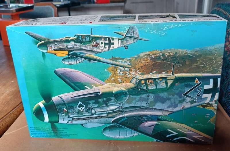 G-6/R6 trop Gruppen Adjunt II/JG53 Pink-as ~ Plastic  Kit ~ 1:48 scale