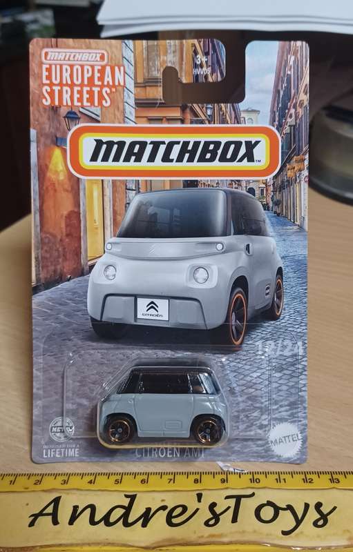 2023 Long Card ~ Matchbox European Streets ~ 12/24~ Citroen AMI