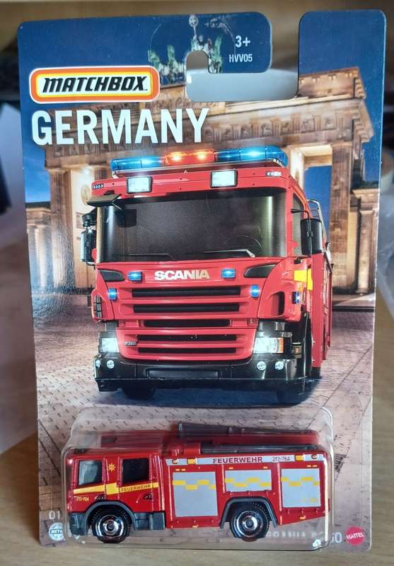 2023 Matchbox ~ Germany ~ 1/24 Scania P360 ~ Mint on card