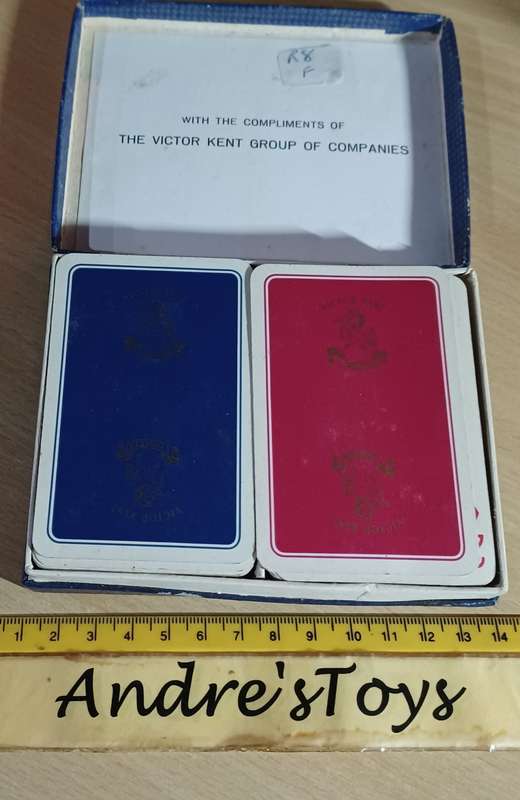 Vintage Playing cards ~ twin Pack ~ Victor Kent Group of Companies