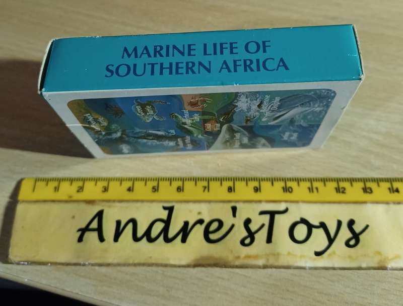 Vintage Playing cards ~ Marine Life of Southern Africa