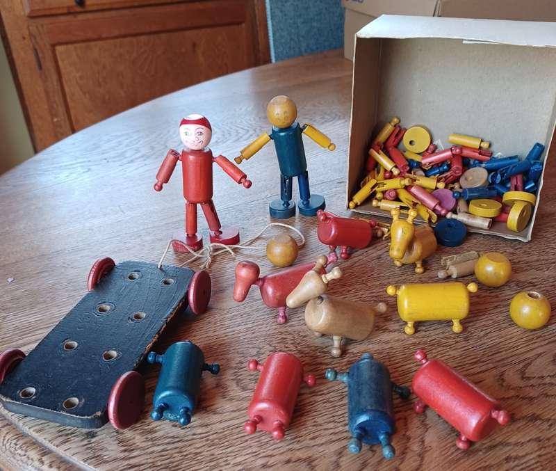 Wooden toy from the 60`s