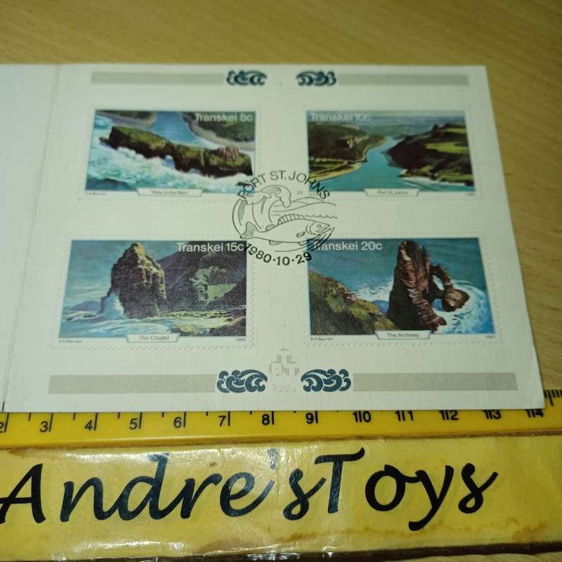 INFO Card ~ 1980 Transkei ~ Port ST Johns